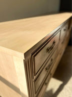 Vintage Natural Wood Dresser