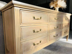 Vintage Natural Wood Dresser