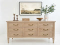 Vintage Natural Wood Dresser