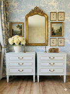 Vintage Dixie French Provincial Nightstands