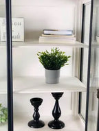 Black Vintage Display Cabinet